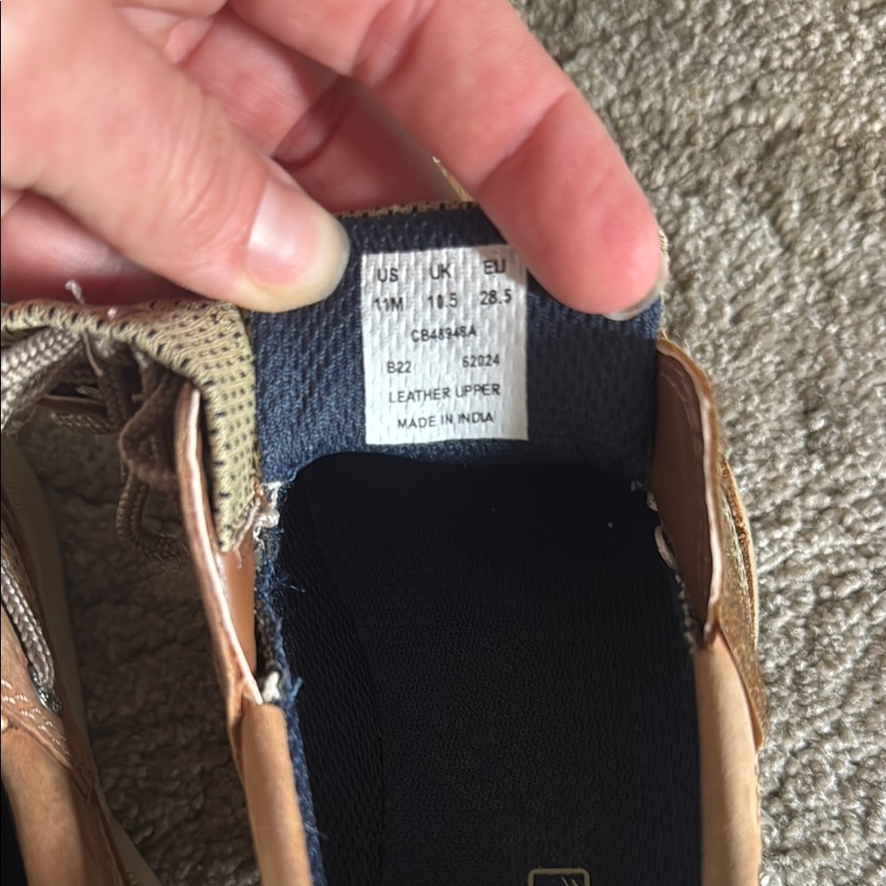 Like New Toddler Sperry Tan Dress Shoes - Picture 4 of 5